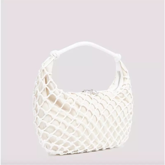 STAUD Large Luna Bag White Leather - Picture 3 of 5